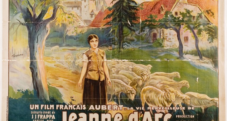 L'affiche 160x240 de "La vie merveilleuse de Jeanne d'Arc"